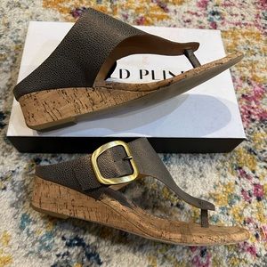 Donar Pliner “Olita Sandals”, Size 10, worn once, light bronze color,